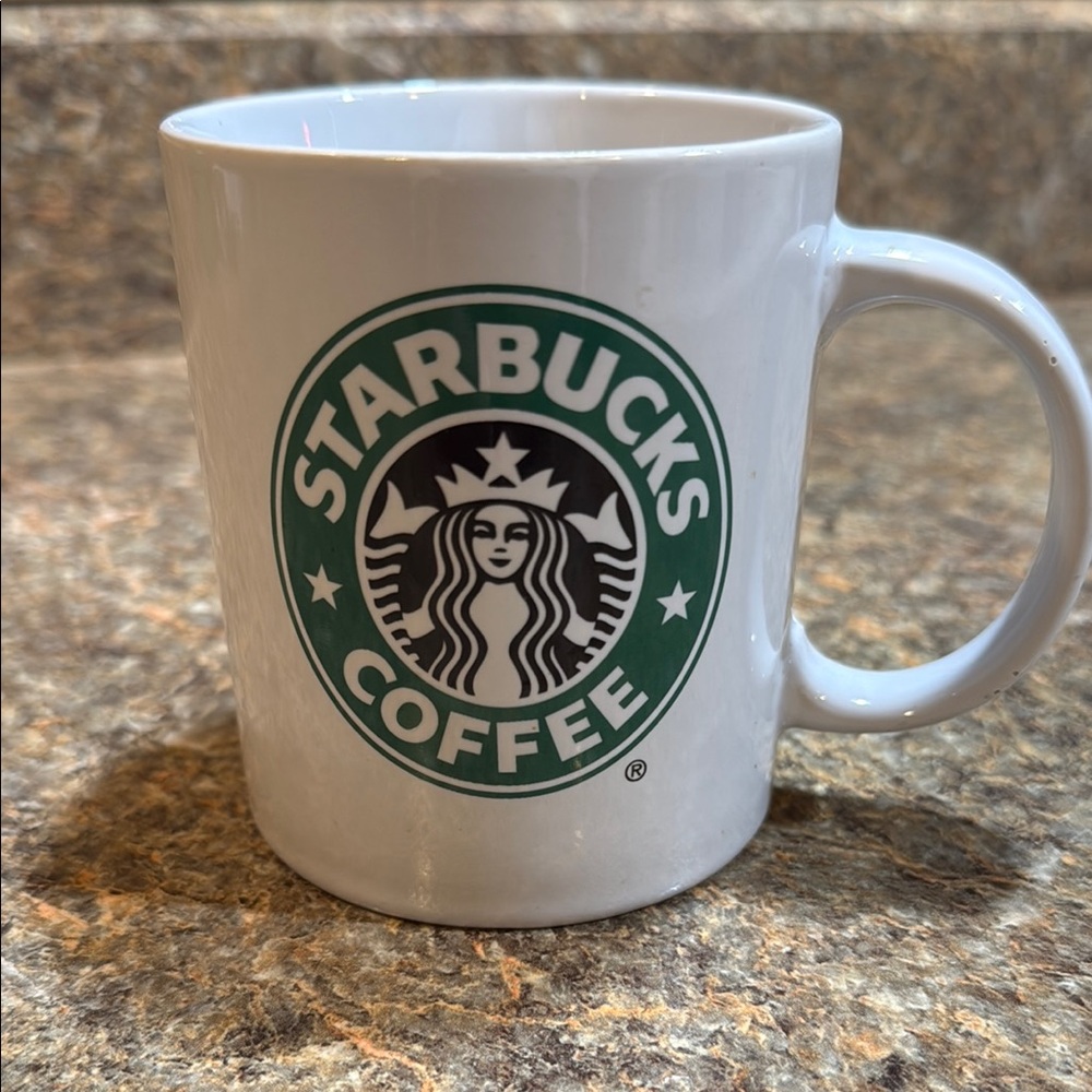 Starbucks White Coffee Mug 11.5 oz